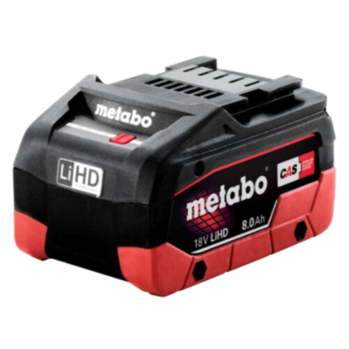 Metabo Metabo 18V LiHD Slide On Power Tool Battery - 8.0Ah