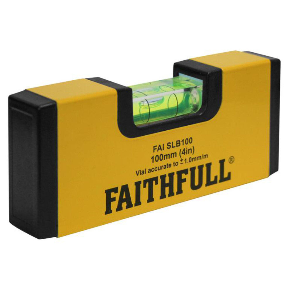 Faithfull Magnetic Mini Level - 100mm