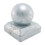 Taurus Ball Fence Post Cap Hot Dipped Galvanised 100mm 1