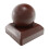 Taurus Ball Fence Post Cap Oxide Red 75mm 1