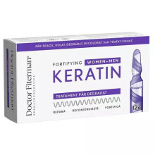 Treatment for brittifying Keratin hair, 12 ampoules x 10 ml, Fiterman