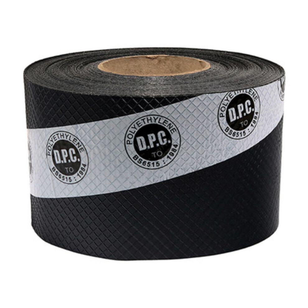 Timco Damp Proof Course Black - 112mm x 30m (1 Roll)