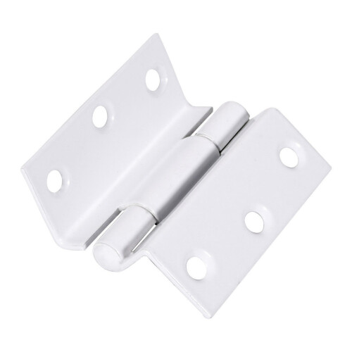 TIMco Timco Steel 1951 Pattern Stormproof Hinge - 63 x 58 x 1.8mm (Epoxy White) (2 Pack)