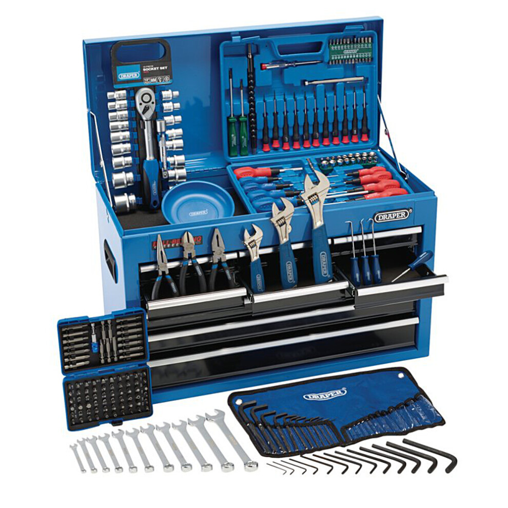 B&Q - Top Chest Tool Kit9 Drawer (216 Piece) 21548 - Image 4