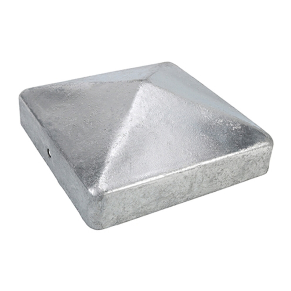 Taurus Fence Post Cap Hot Dipped Galvanised 100Mm 5056110836850