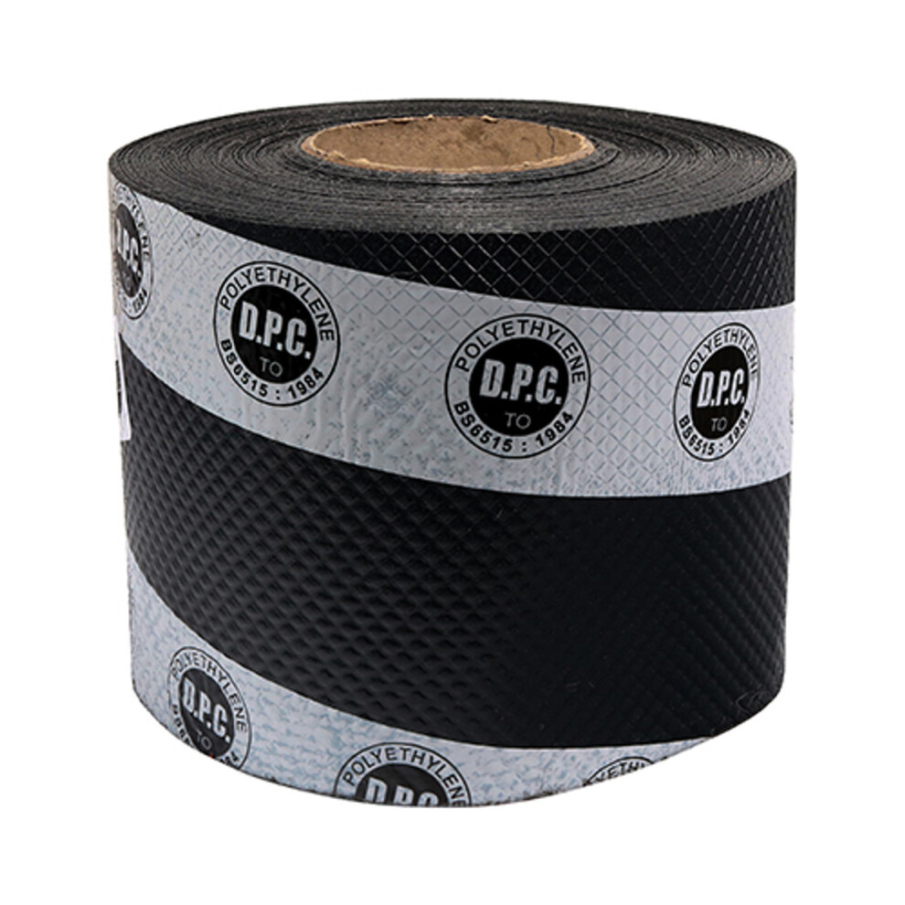 Timco Damp Proof Course Black - 225mm x 30m (1 Roll)