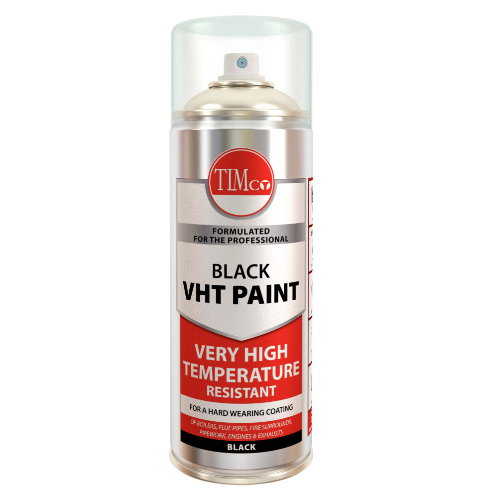 TIMco VHT Paint - Black 380ml