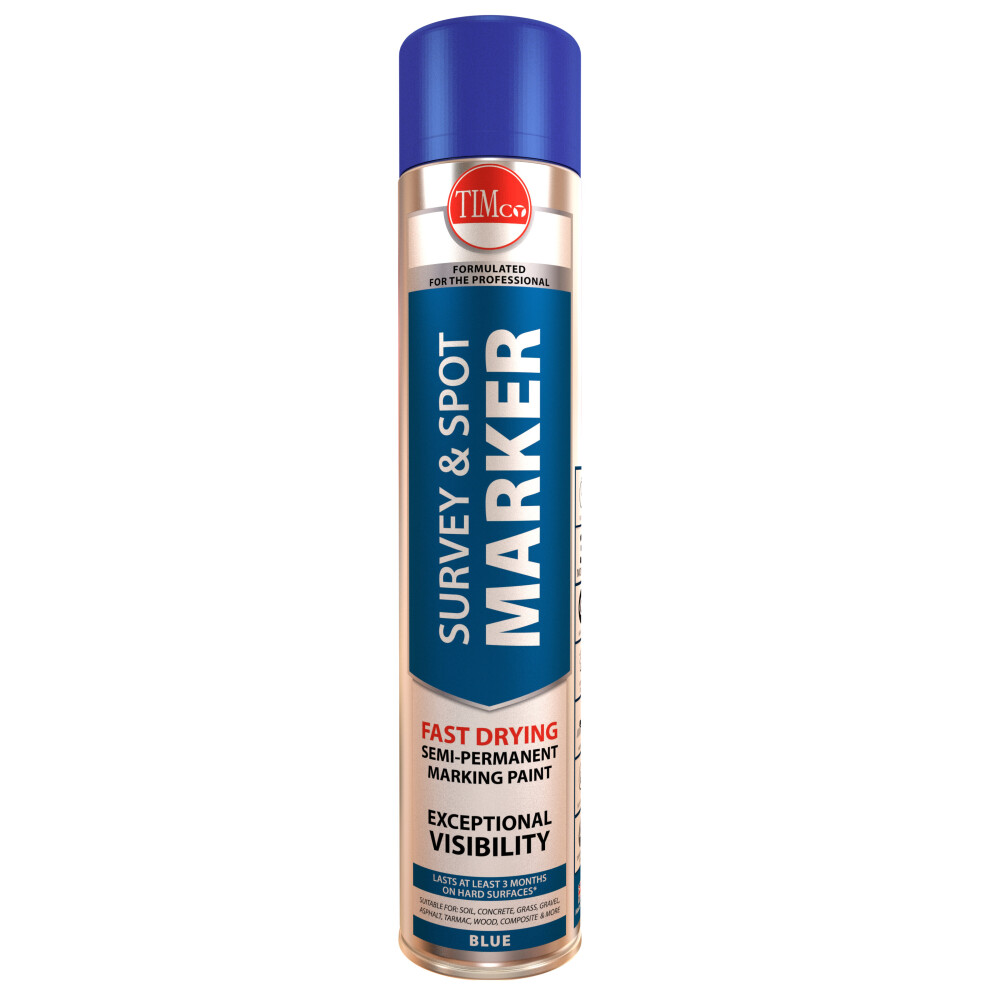 TIMco Survey & Spot Marker - Blue 750ml