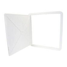 Timloc Hinged Plastic Access Panel (White) - 470 x 470mm