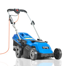 Cortador de relva elétrico Hyundai 1600W com rolo e triturador - 380mm