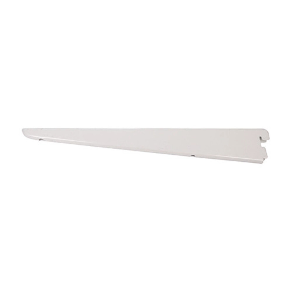 Timco Twin Slot Shelf Bracket White - 320mm (1 Pack Unit)