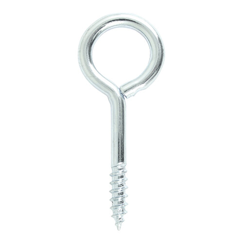 TIMco Timco Screw Eyes Silver - 40mm (10 Pack Bag)