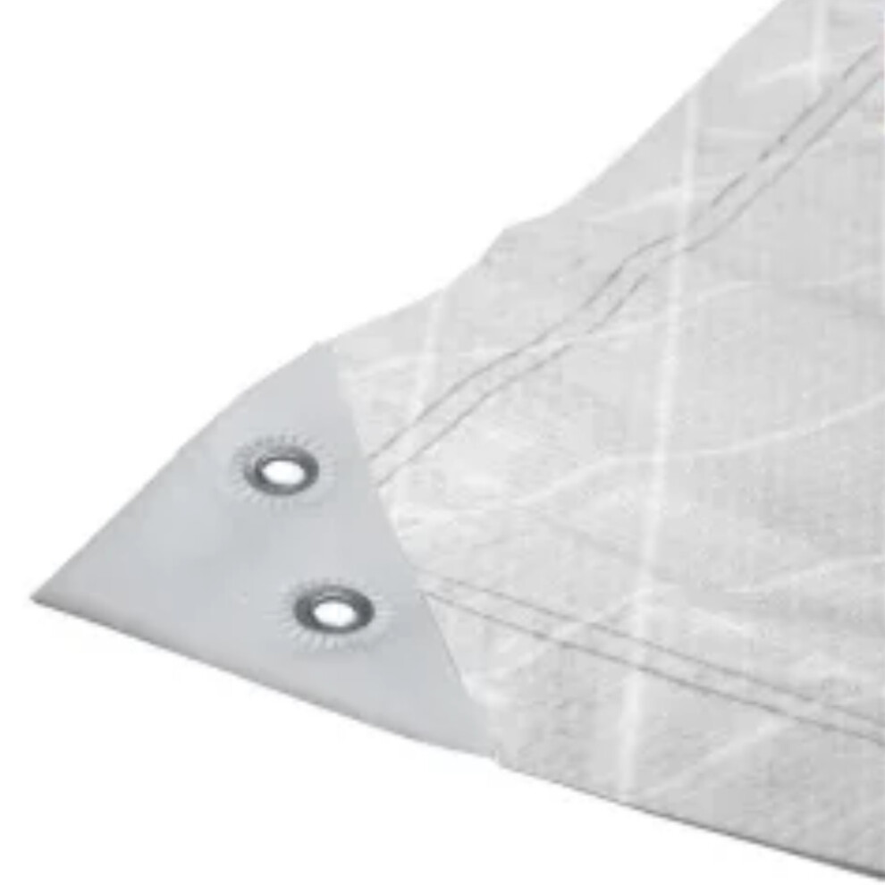 Faithfull Tough-Tarp White Tarpaulin - 6000 x 4000mm