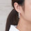 Philip Jones Jewellery Silver Plated Infinity Drop Earrings Created with Zircondia Crystals 4
