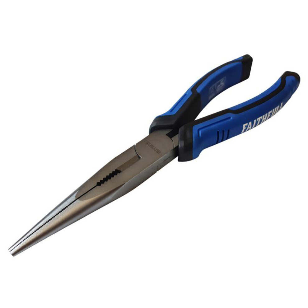 Faithfull Long Nose Pliers - 200Mm (8In)