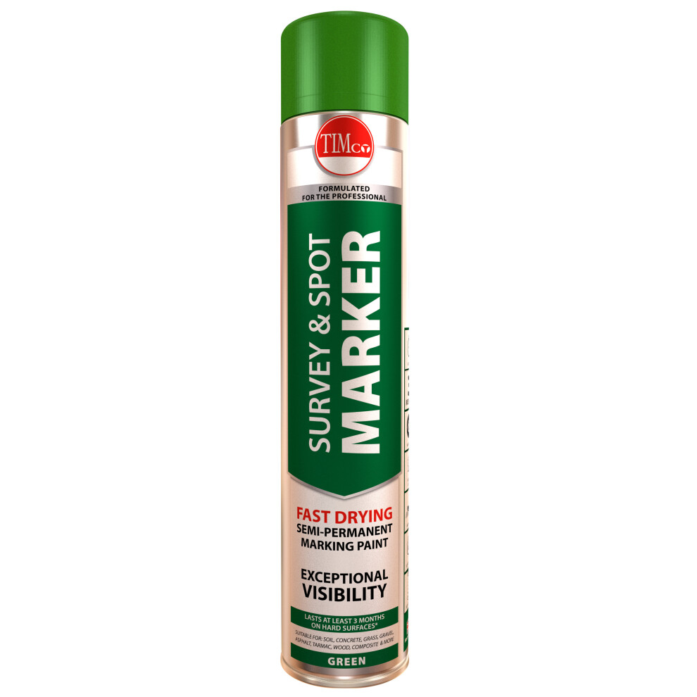 TIMco Survey & Spot Marker - Green 750ml