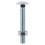 TIMco Timco Steel Dome Head Carriage Bolts with Hex Nuts (Silver) - M16 x 100mm (10 Pack Box) 1