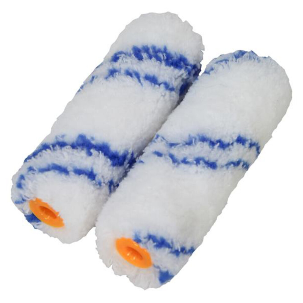Faithfull Microfibre Mini Roller Refill (2 Pack)