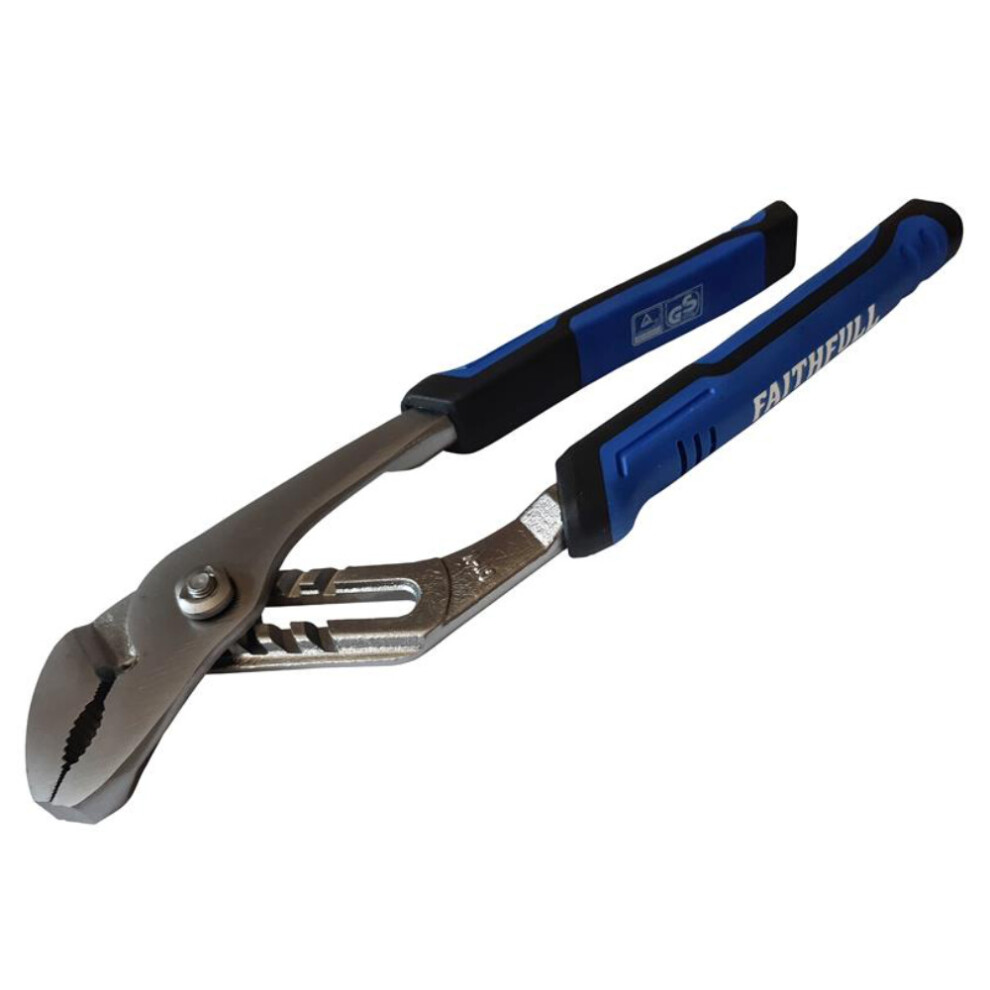 Faithfull Soft Grip Water Pump Pliers - 250mm