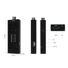U2C T2 105 DVB T DVB T2 1080P HD TV Receiver Stick Set Top Box