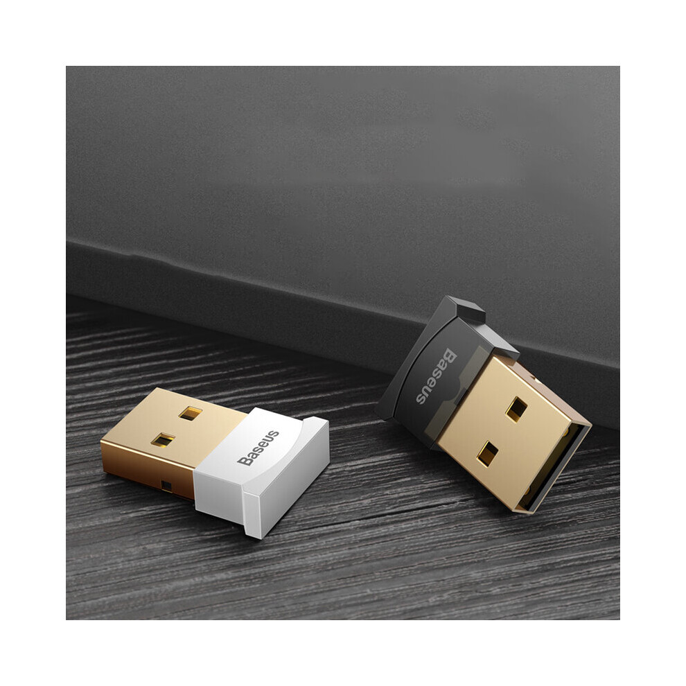 Baseus Usb Aux Audio Bluetooth V4.0 Receiver Transmitter Dongle Adapter For Computer Pc Ps4 Mouse Speaker Music 5606771920995