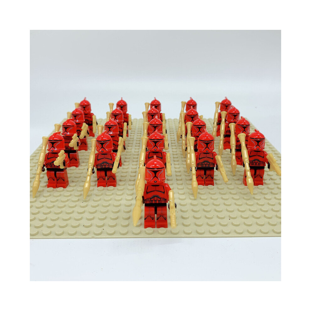 (Red) 21pcs Star Wars Series Fits Lego