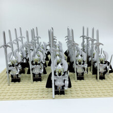 21pcs Surgeon Guard Swan Soldier Gondor Ragnarok Building Blocks Medieval Figurine Assembled Toys