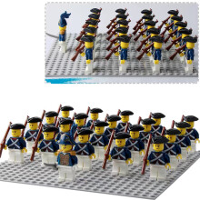 (PG994) 21PCS Imperial Naval Formation Naval Forces Governor Medieval Pirate Building Block Figure Toy