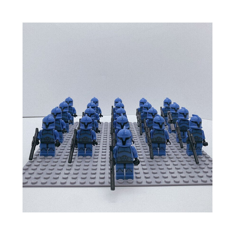 (Blue) 21pcs Star Wars Series Fits Lego