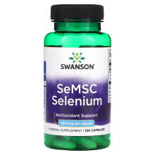 Swanson, Selenio, 200 mcg, 120 Capsule