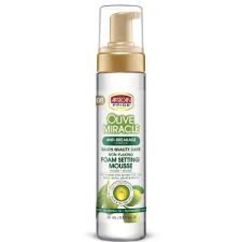 African Pride Olive Miracle Foam Setting 250ml