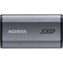 ADATA SE880 1TB - Up to 2000 MB/s- SuperSpeed USB 3.2 Gen 2x2 USB-C External Portable SSD Titanium (AELI-SE880-1TCGY) Titanium 1TB Gen2x2 ..