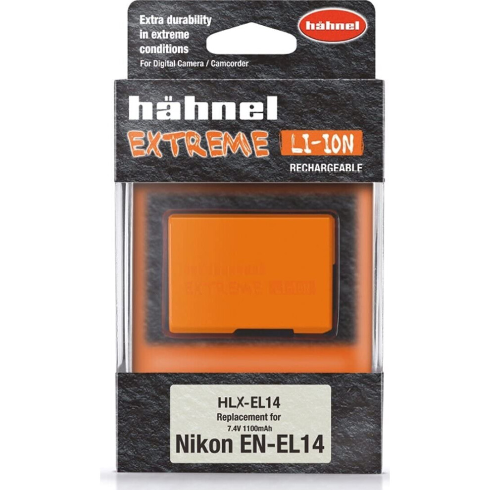 Hahnel Hlx-El14 Extreme Li-Ion (Orange) Orange 5099113601506