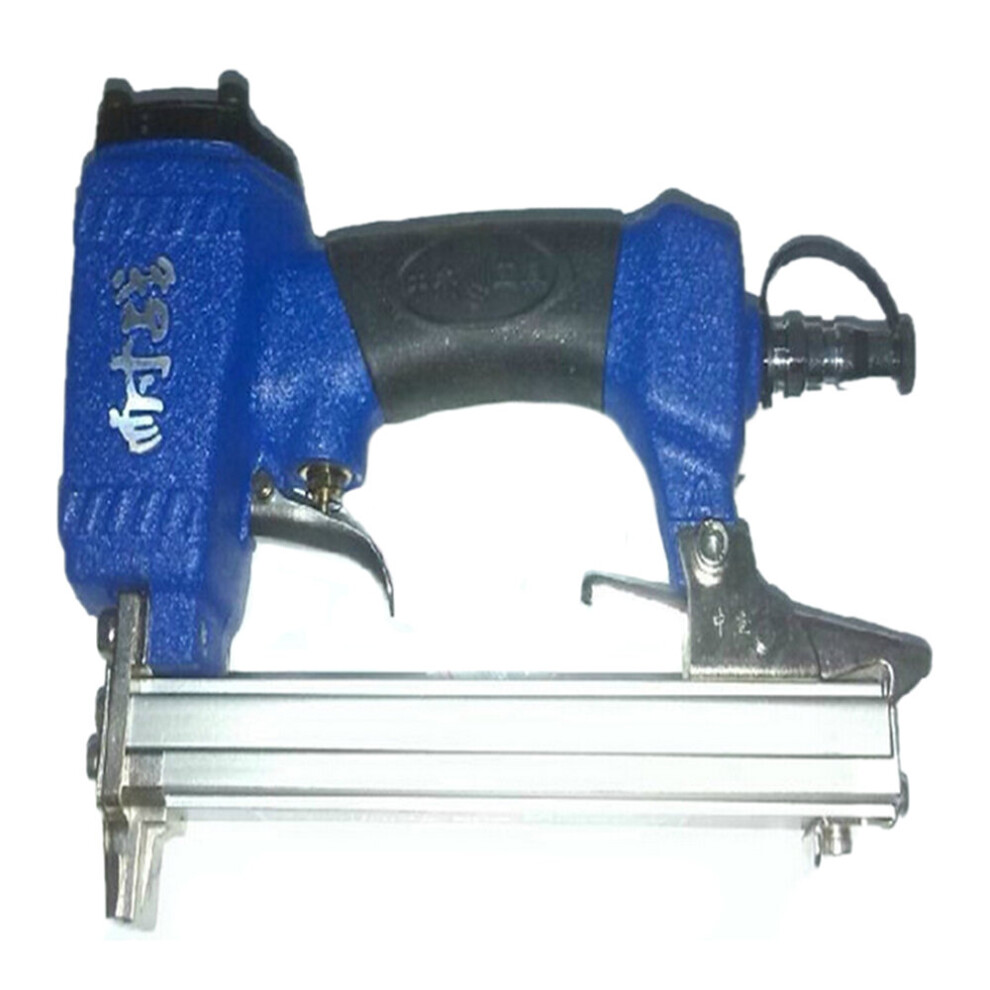 Air Pneumatic Staplers Staple Gun Upholstery Wire Framing Fine Stapler Tool 