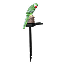 (Green) Solar Led Light Outdoor Garden Lights Owl Animal Lawn Lamps Ornament