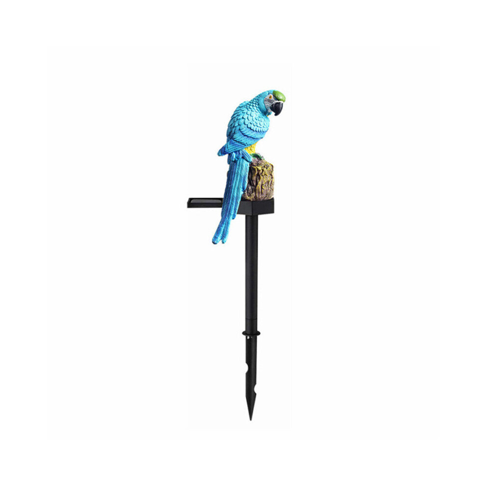 Flemye () Solar Led Outdoor Garden Lights Owl Animal Lawn Lamps Ornament Blue/Light