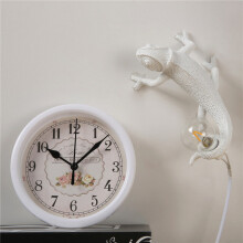 (wall lamp A) chameleo Lizard Desk Light Cute LED Resin Animal Chameleon Table Lamp