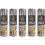 Rapide 5 x 400ml Silver Metallic Spray Paint Interior & Exterior Gloss Finish 1