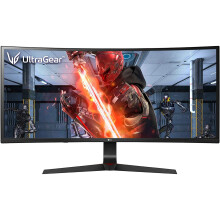 LG 34GL750-B 34-palcový zakrivený herný monitor 21: 9 Ultragear Wfhd (2560 X 1080) IPS 144 Hz kompatibilný s G-SYNC, čierny