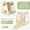 Casart Multi-functional Kids Climbing Toy Indoor Jungle Gym Play Set 2