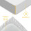 Imperial Rooms (King, White) Fitted Bed Sheets Poly Cotton Single Double King 4