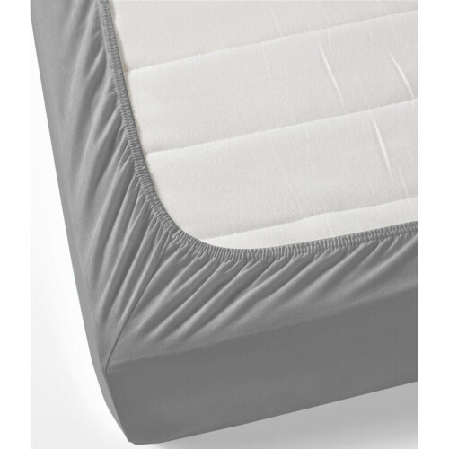 Imperial Rooms (Single, Grey) Fitted Bed Sheets Poly Cotton Single Double King 1