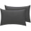 Imperial Rooms (Pillow Case Only, Charcoal) Fitted Bed Sheets Poly Cotton Single Double King 2