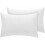 Imperial Rooms (Pillow Case Only, White) Fitted Bed Sheets Poly Cotton Single Double King 2