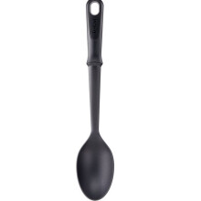 Tefal Comfort Plastic Solid Spoon - Heat-Resistant Cooking Utensil for Safe Stirring and Serving, Ergonomic Design for Easy Handling