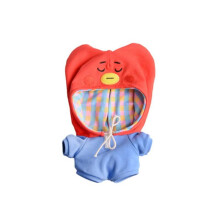 (TATA) Bt21 22cm Kpop Idol Plush Rm Jhope V Clothes Doll
