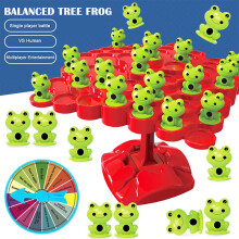 Frog Balance Tree Multiplayer Game Kids Educational Toy Interaction Parentchild