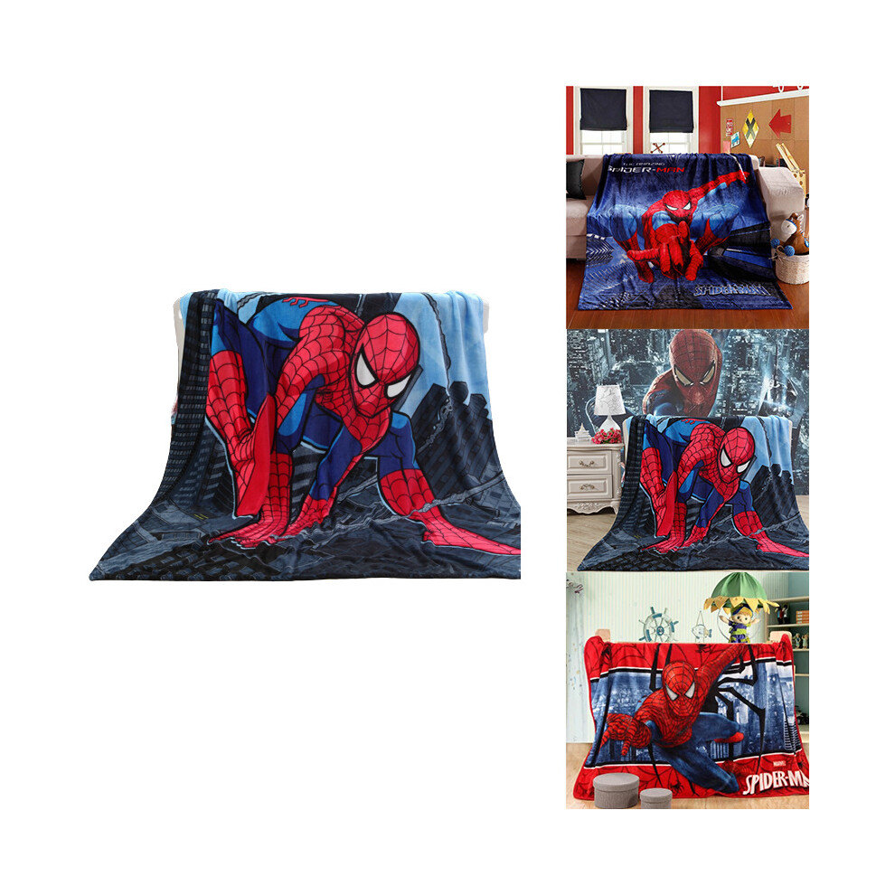 Swing Spider Soft Flannel Fleece Throw Blanket Children Decor Gift