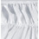 Double Elastic Bed Skirt Ruffle - Microfiber Bed Skirt Adjustable Twin Bed White 6