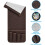 Sofa Armrest Organizer Non-slip Chair Bedside Storage Rack (Coffee) 4